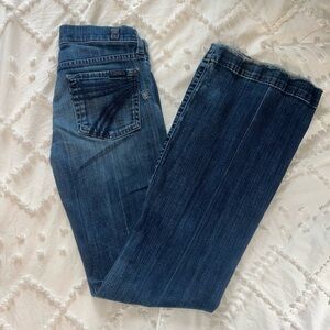 7 For All Mankind Dojo Flare Jeans